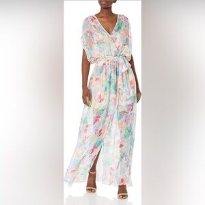 Floral Multicolor Maxi Dress